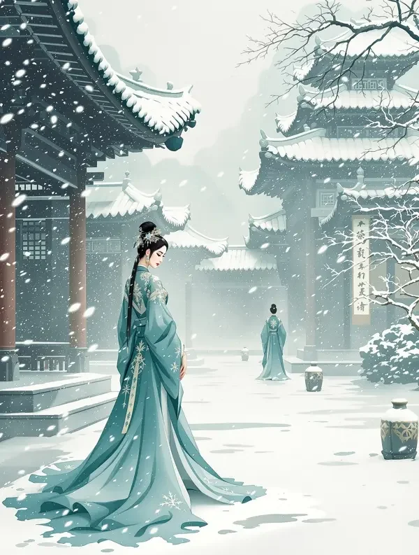 长安雪落 短剧封面